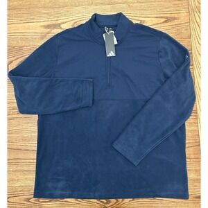Adidas Men's‎ 2XL Ultimate365 Collegiate Navy 1/4 Zip Golf Pullover NWT